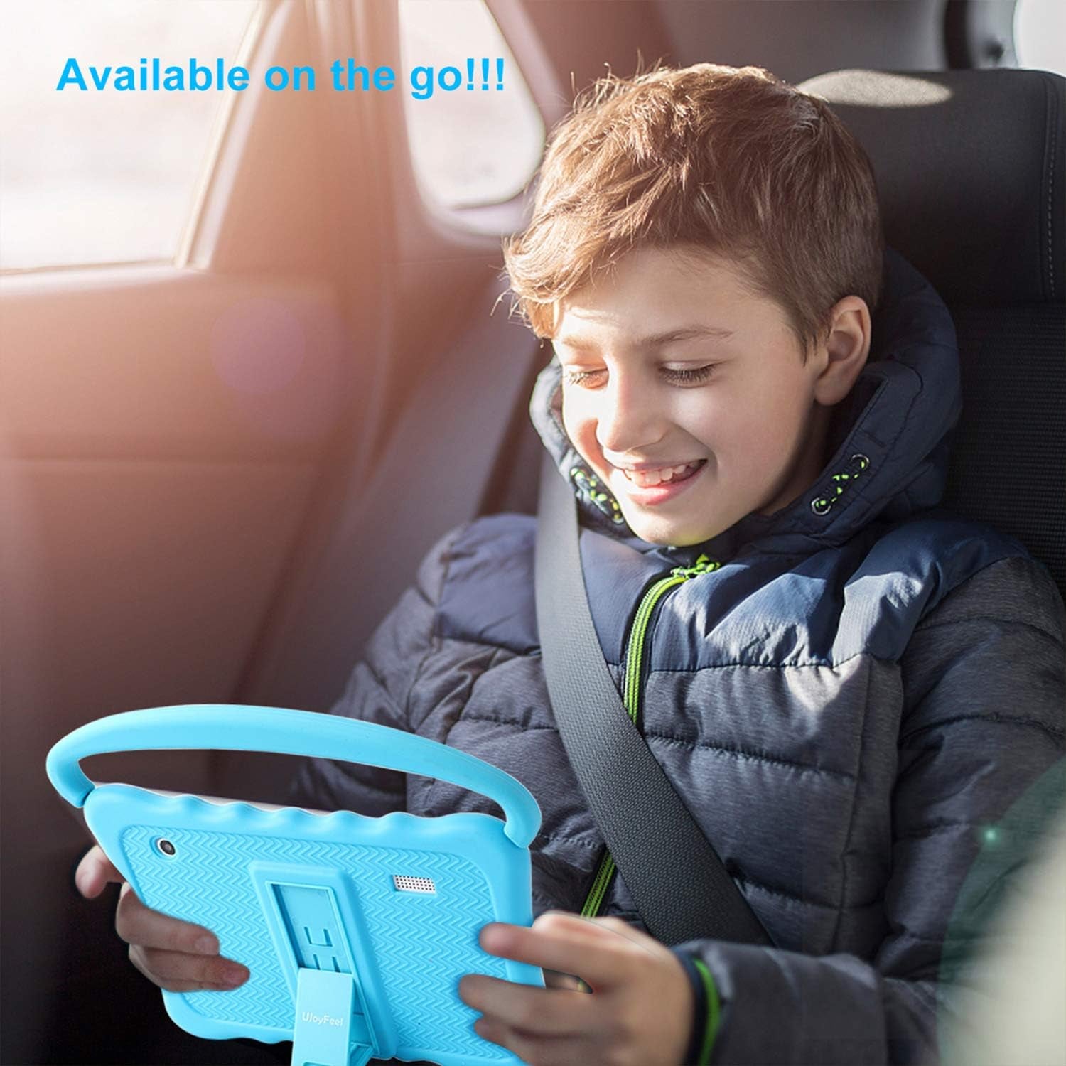 Kids Tablet 7 Toddler Tablet for Kids Edition Tablet with Wifi, Android Children Tablet for Toddlers 32GB with Parental Controls Shockproof Case(Blue)